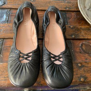 Black Taryn Rose Ballet Flats